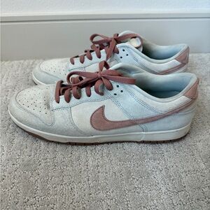 Nike Sneakers with Dusty Rose Highlights